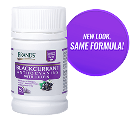 BRAND'S Blackcurrant Anthocyanins with Lutein